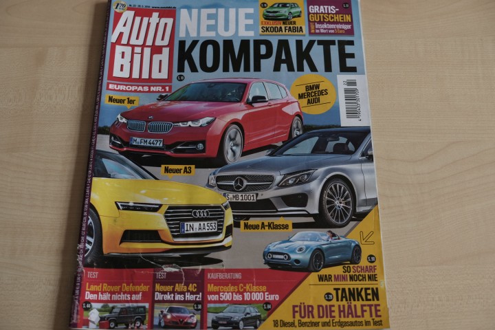 Deckblatt Auto Bild (22/2014)